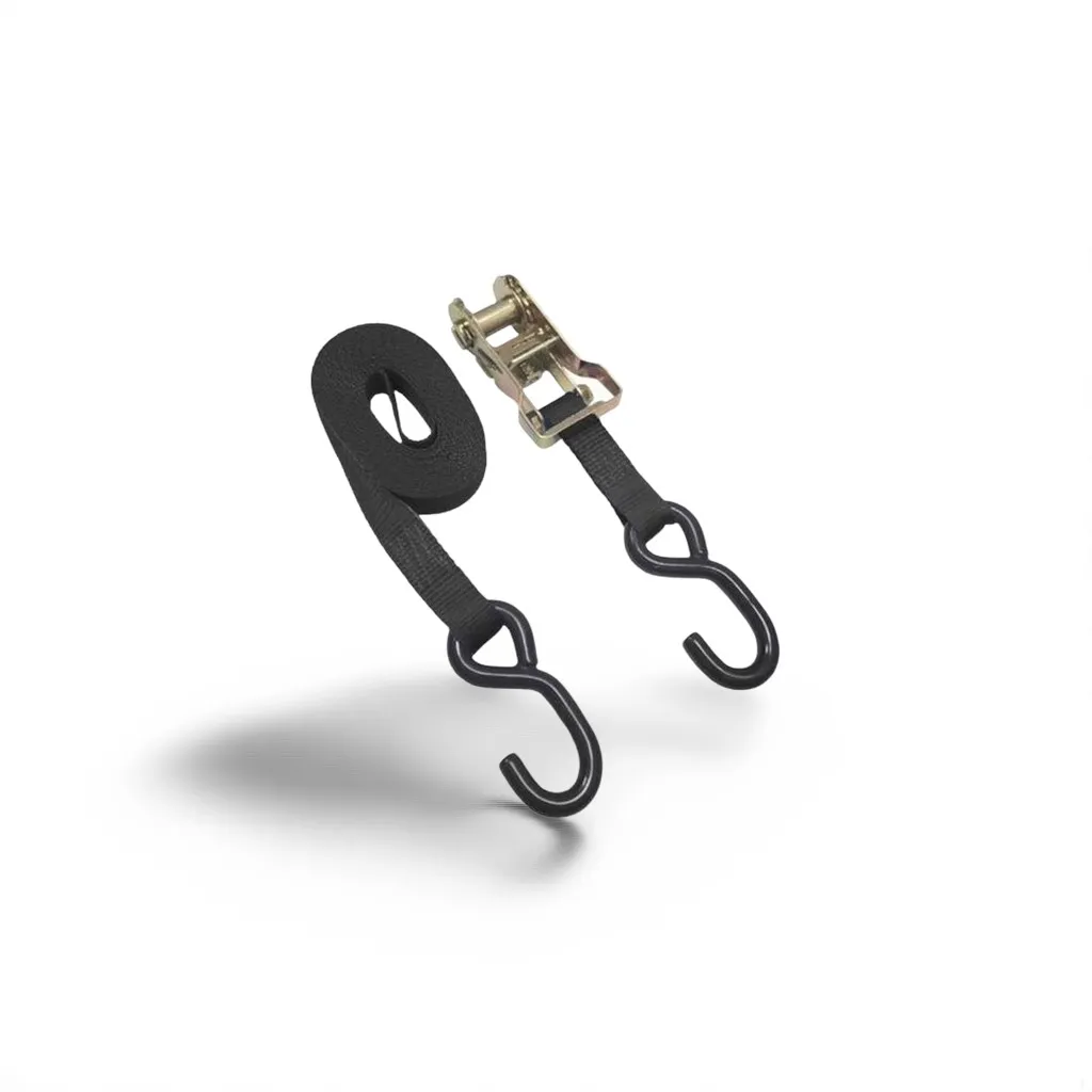 1"x15' S-Hook Ratchet Strap