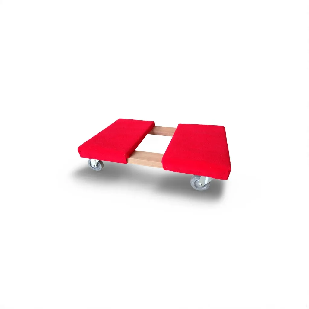 Carpeted Office Dolly w/ 4" Caster